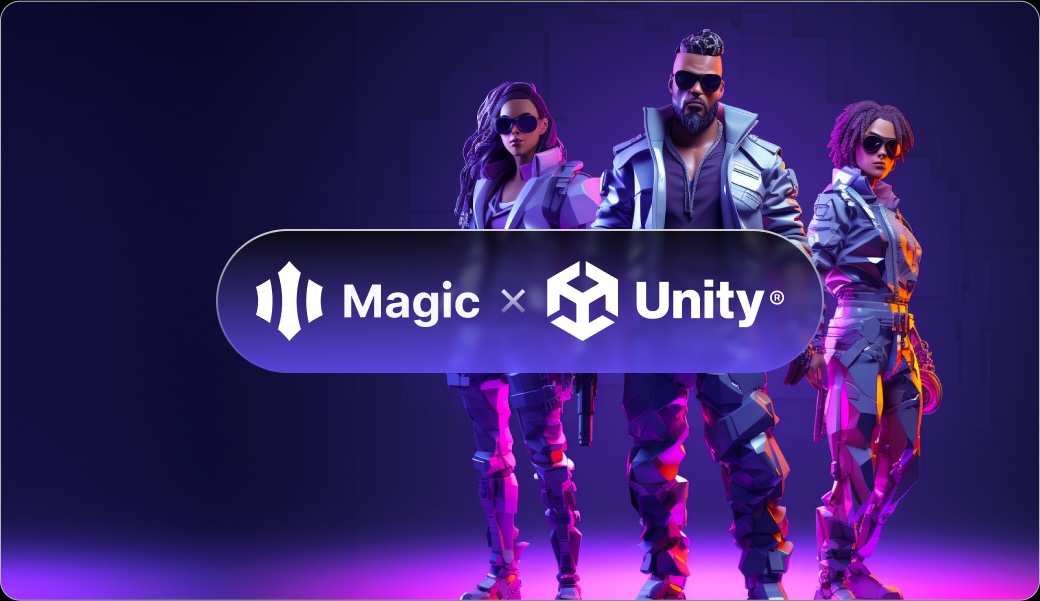 Magic 🤝 @unity Building on Unity? Check out our docs to offer seamless wallet creation and web3 onboarding for your apps. Available across all EVM-compatible blockchains. magic.link/docs/api/clien… #Unity