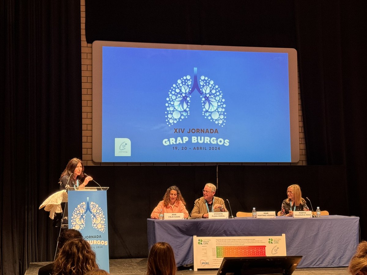 SociedadGRAP's tweet photo. Nos enseña @ARC__Spain Dra #MarMartinez en #XIVJornadaGRAP24 @SociedadGRAP en #Burgos https://t.co/O56OYpYz3k