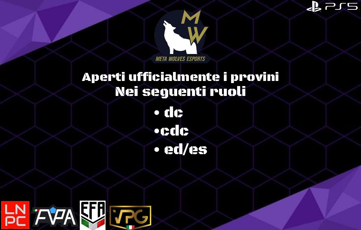 META WOLVES (@metawolwes) on Twitter photo Cerchiamo nei seguenti ruoli :
@KaralisRt <a href="/NewsProclub/">News Proclub</a> <a href="/pctransfermarkt/">๐ฎ๐น PRO CLUBS TRANSFERMARKT๐</a>
๐๐ป๐๐ป๐๐ป๐๐ป๐๐ป๐๐ป๐๐ป Cerchiamo nei seguenti ruoli :
@KaralisRt <a href="/NewsProclub/">News Proclub</a> <a href="/pctransfermarkt/">๐ฎ๐น PRO CLUBS TRANSFERMARKT๐</a>
๐๐ป๐๐ป๐๐ป๐๐ป๐๐ป๐๐ป๐๐ป