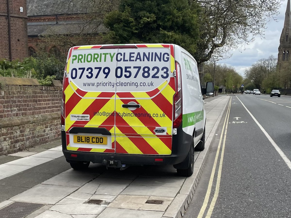 Priority Parking… erm cleaning.