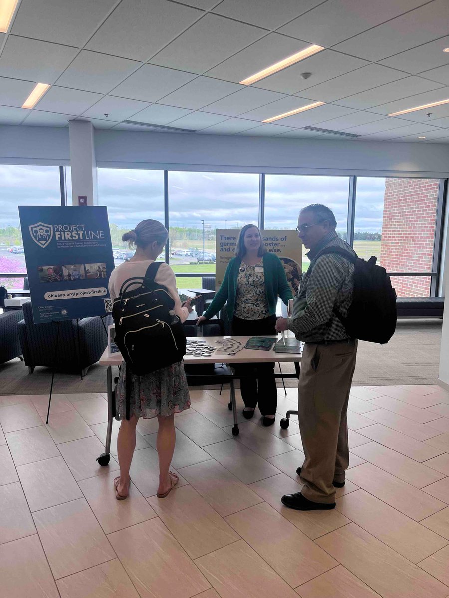 OHPediatricians's tweet photo. #ProjectFirstline is joining us at #OhioAAPSpringMeeting to discuss the importance of infection control! Stop by and say hello and receive FREE resources. For more info visit, https://t.co/P0mgI3fhPp! https://t.co/KOhWvQQppI