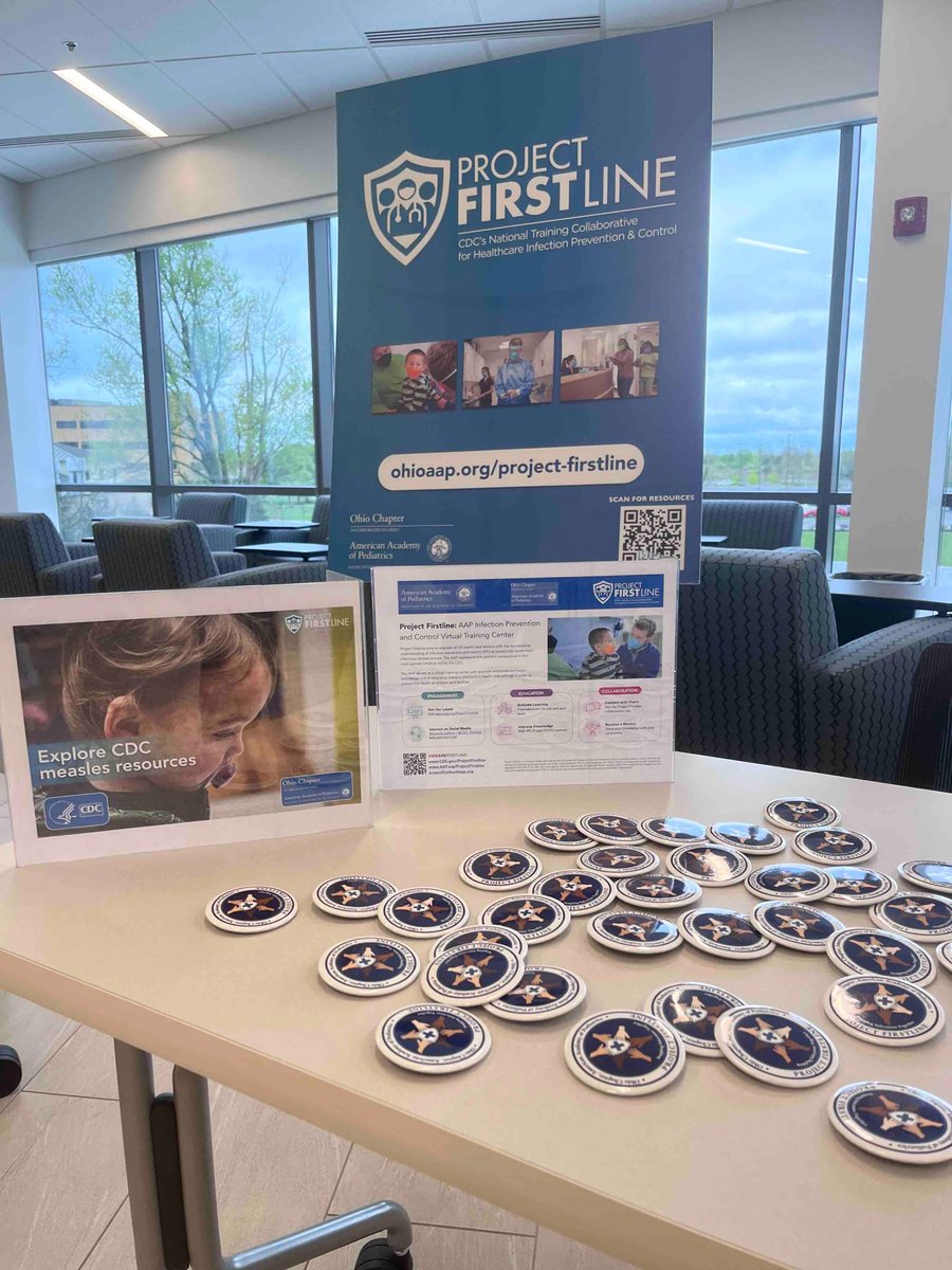 OHPediatricians's tweet photo. #ProjectFirstline is joining us at #OhioAAPSpringMeeting to discuss the importance of infection control! Stop by and say hello and receive FREE resources. For more info visit, https://t.co/P0mgI3fhPp! https://t.co/KOhWvQQppI