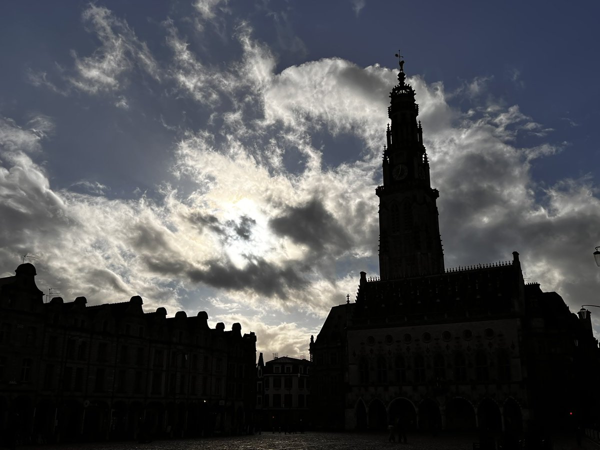 Evening light in Arras.