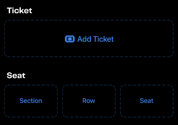 Coming soon to @ACMomento: a dedicated space for you to upload your Ticket & Seat, separate from Photos. We know most uploads will just be screenshots of digital tickets, but we're working on something related to that sad reality as well. 🎟️😎