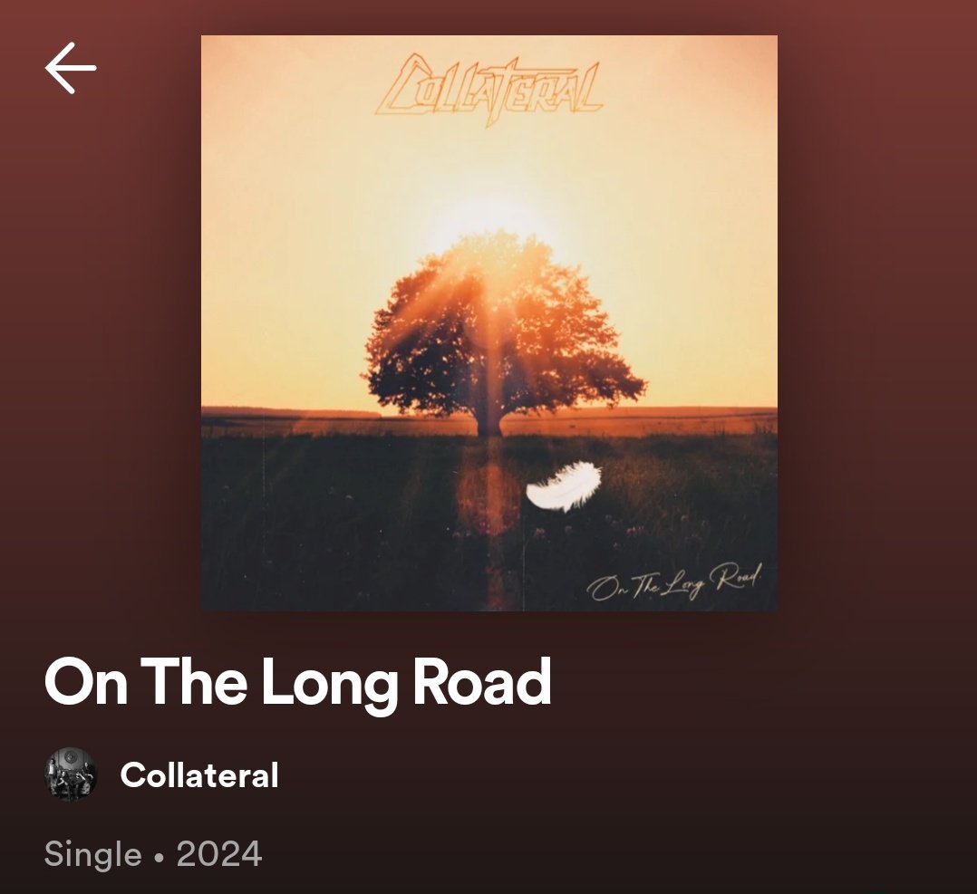 Absolutely awesome new @collateralrocks song, seriously.