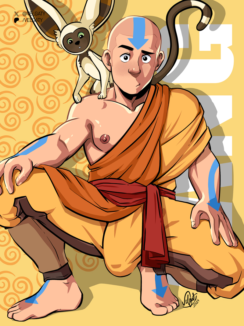 Velgaty's tweet photo. Aang https://t.co/U1HzD8Lx2J