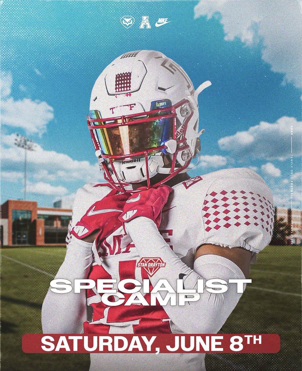 Thank you for the Camp Invite @Temple_FB! @CoachScheier @CoachJohnFisher @JCJetsFootball @JCFB_Recruiting @TheChrisRubio