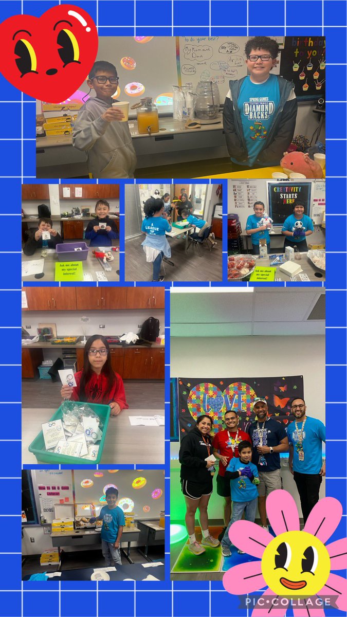 🧩 Every year we get to celebrate our  scholars with awareness and treats! This beautiful tradition of meet and greet is such an amazing end to Autism Awareness Month! We love our students and family so much! 🌵💖 #CactusMakesPerfect #TeamSISD