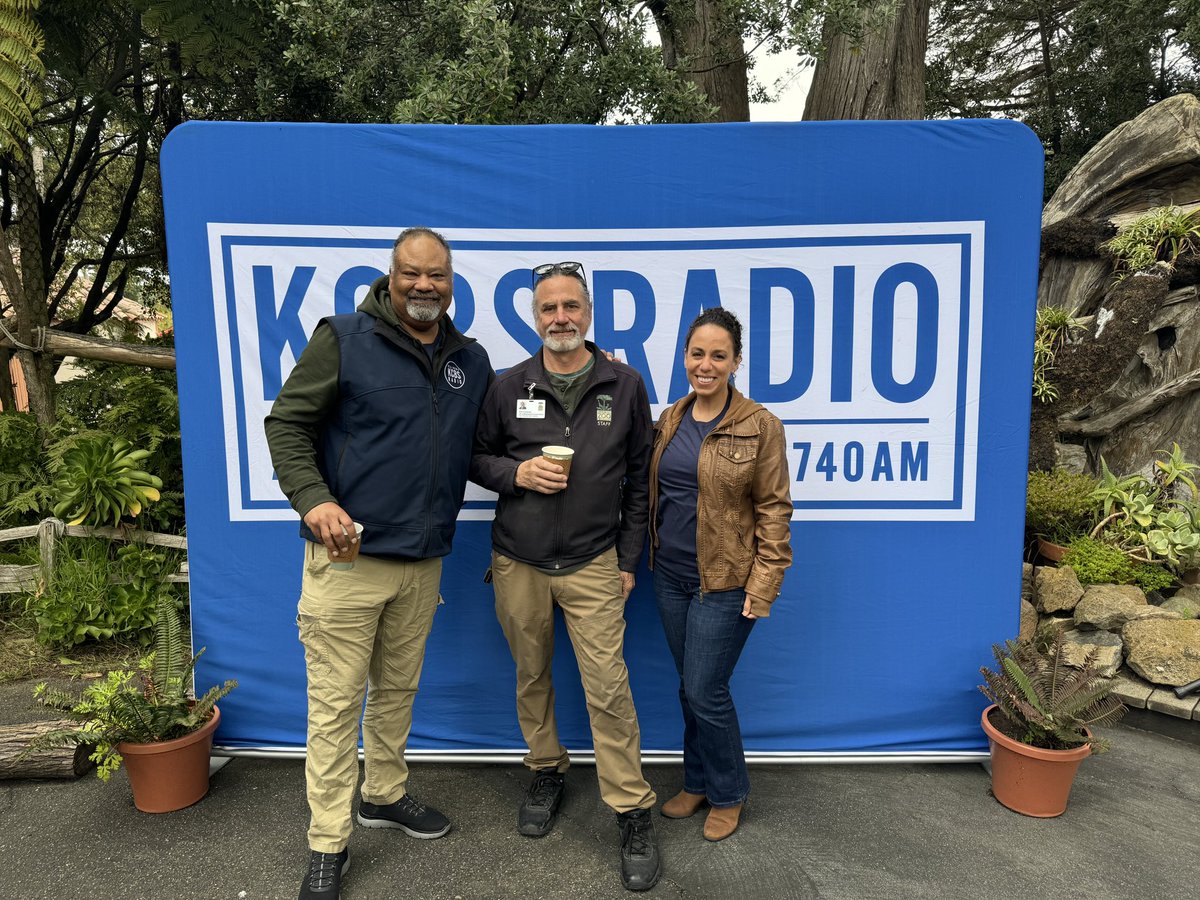 Excited to be at @sfzoo for #panda fever and to have a conservation conversation for #1Day1Thing and @KCBSRadio @LifeAtAudacy