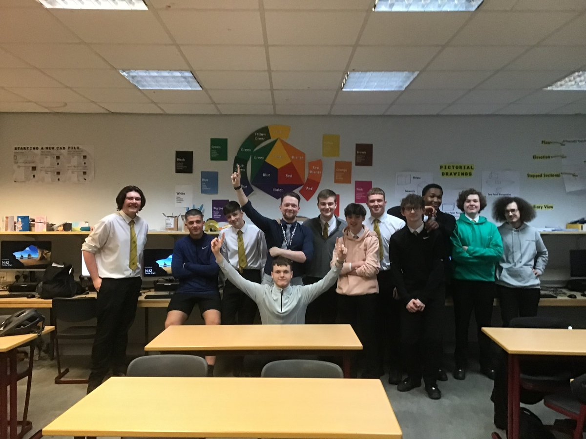 Another Graphics class down. Class of 23/24 best of luck with the exam any help just ask. #ambition #kindness #respect #responsibility