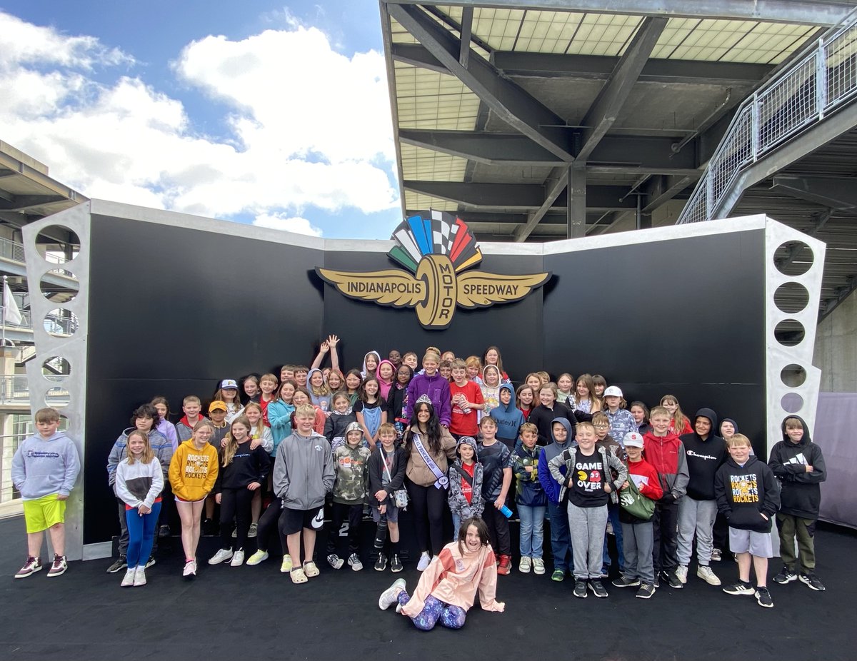 New Market 4th graders enjoyed their field trip to the Indianapolis Motor Speedway!