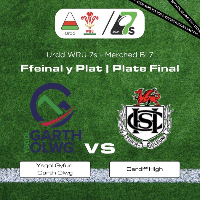 Amser y rowndiau terfynol #UrddWRU7 Merched Bl.7👀 Cwpan: @Bryn_Celynnog V @Ysgol_Glantaf Plât: @garth_olwg V Cardiff High Pob lwc pawb!👏