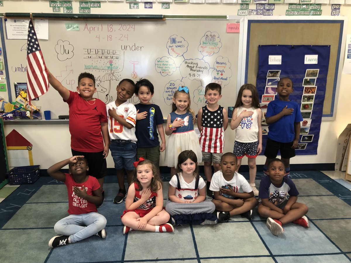 Our Beacons were proud to wear their red, white and blue this week, in honor of our military kids! @richlandtwo @R2milconnected #r2milconnected