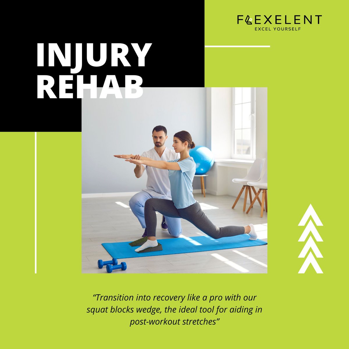 Boost your workout, minimize injury risk. 🛡️ Discover the benefits of Flexelent Squat Wedges in our latest blog post. #InjuryPrevention #SquatSmart ➡️