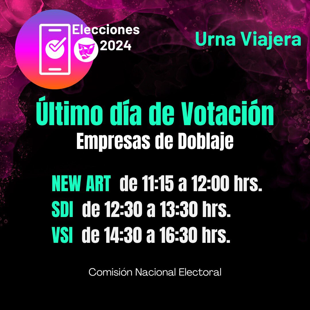 Acude a ejercer tu derecho. Tu voto cuenta! #YoSíVoto #EleccionesANDA2024