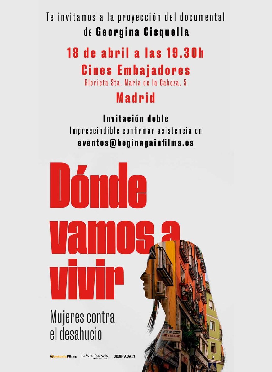 Ayer pudimos ver el maravilloso documental de <a href="/gcisquella/">georgina cisquella</a> sobre mujeres y desahucios. Un excelente y emotivo trabajo donde se puede ver una vez más que el problema de la vivienda es la piedra angular de la precariedad en nuestro país.