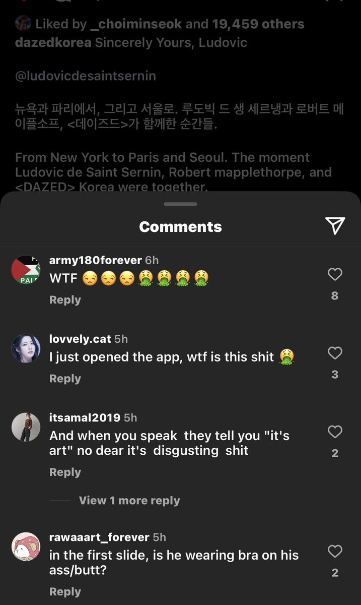 hapulzz's tweet photo. pisses me off when kpop stans who follow dazed korea (a literal fashion magazine!!!) get so disgusted seeing actual creative cool artsy photoshoots that don’t feature a pretty idol face. BFFR they’re a fashion mag &amp; supposed to push creative boundaries https://t.co/iwVbwKaxdy