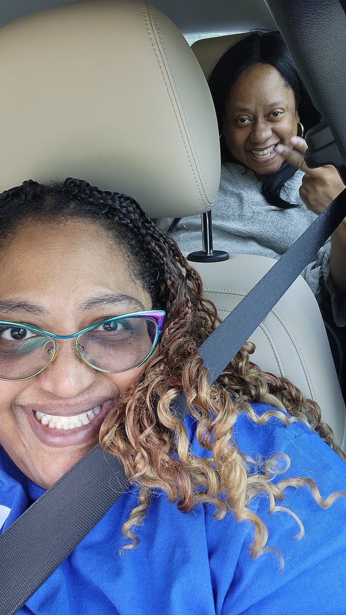 Driving from TMS to SLC back to TMS with @kEDhurt @EbonyBetts99 to make sure everything is secured and we are ready to receive our babies for Milestone Testing @alexbatesedu @TBarton42 @FCS_FAVE @FultonCoSchools @EndicottSpot @simmonsteacher @STEMGlam @LiteracyFox84