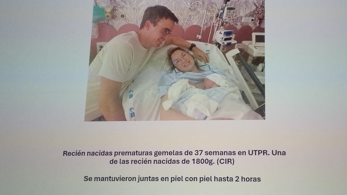 @H12Oneo En la práctica, traslado a la UCIN con asistencia respiratoria y piel con piel inmediato en RNPT 👏🏻👏🏻👏🏻👏🏻 ¡Poder es querer! ¡Felicidades a todo el equipo! Sois un ejemplo