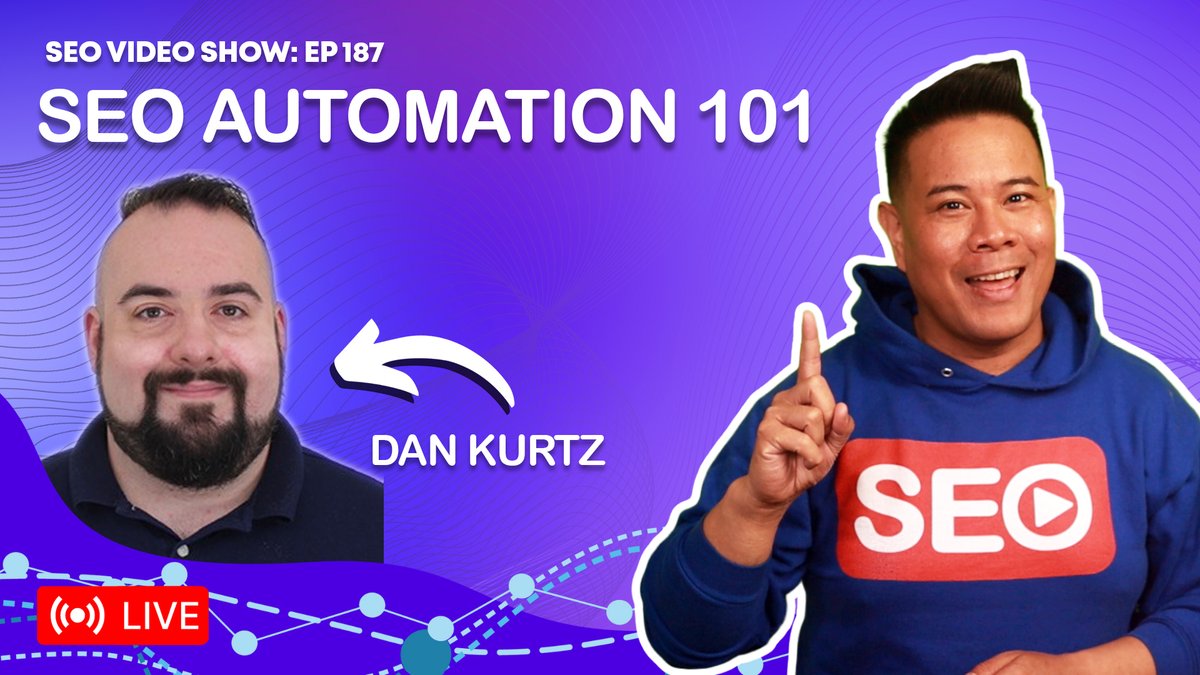 Join <a href="/paulandre/">Paul Andre de Vera</a> and Dan Kurtz of Miss Pepper AI to learn all about #SEO automation today at 12pm PST!

🎥 youtube.com/watch?v=d9buRP…
