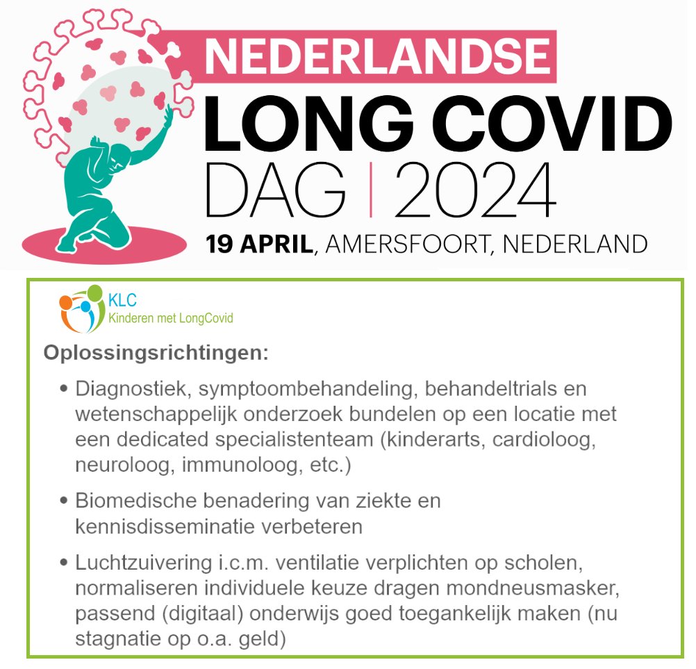 KinderenLC's tweet image. Wat een geslaagde Nederlandse #longcoviddag 2024 vandaag! Dank aan de organisatie en mededeelnemers!
Onze @sbleyenberg van KLC verzorgde een mooie break-out sessie over kinderen met Long COVID.