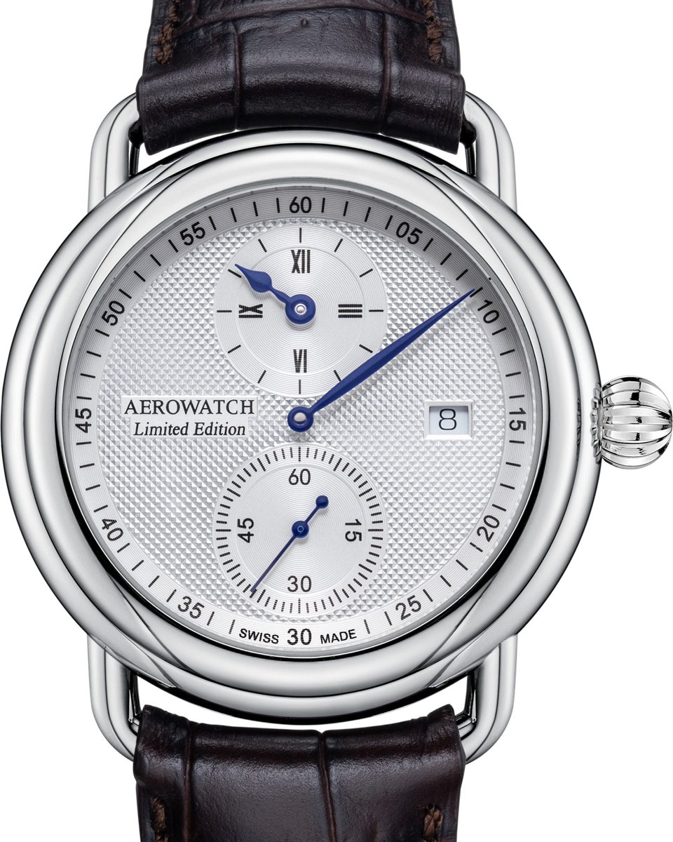The independent Aerowatch introduces the Régulateur Automatique 1942 Limited Edition, with a limitation of 100 pieces watchtime.com/wristwatch-ind…