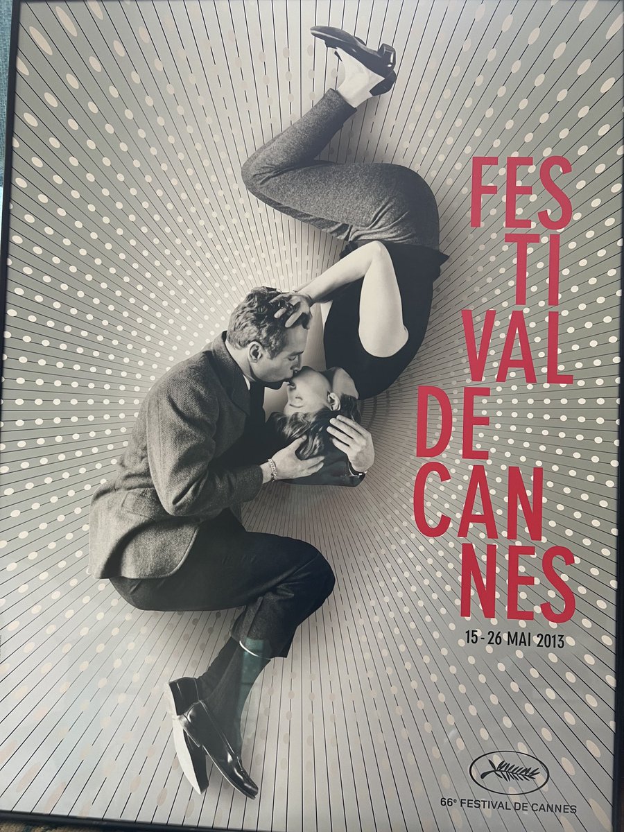 Still my favorite Cannes poster. Paul Newman and Joanne Woodward.