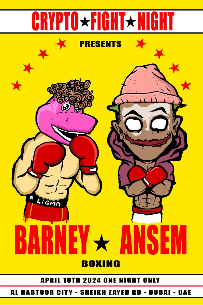 choose your fighter…🖍️🥊