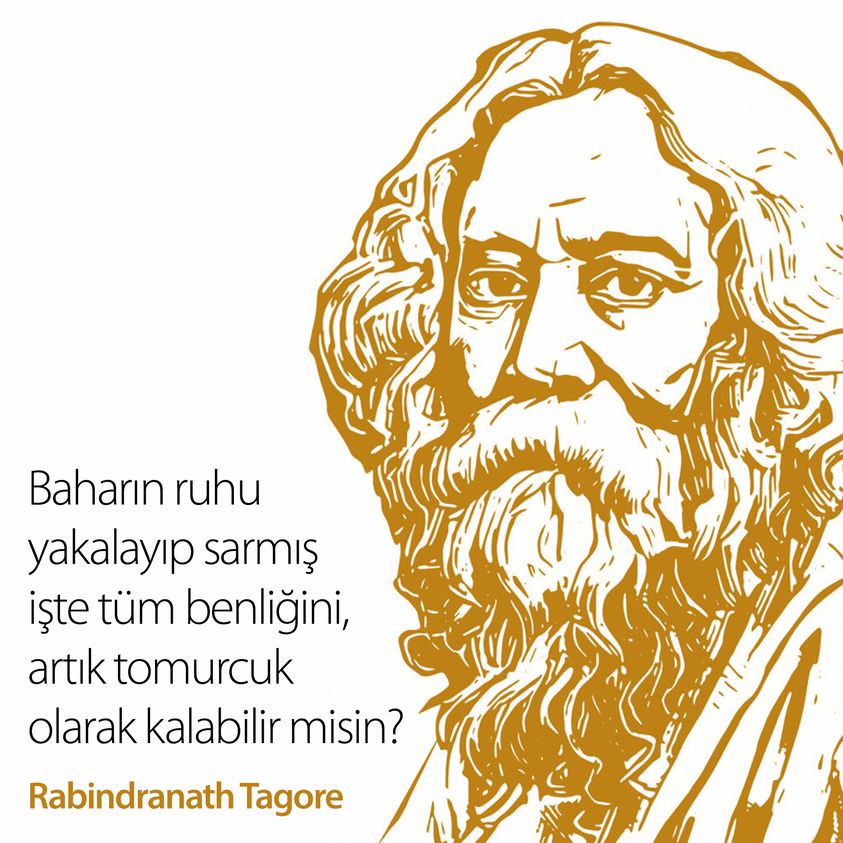 Baharın ruhu yakalayıp sarmış işte tüm benliğini, artık tomurcuk olarak kalabilir misin? / Rabindranath Tagore - Firari
#Tagore #RabindranathTagore #Bahar #Tomurcuk