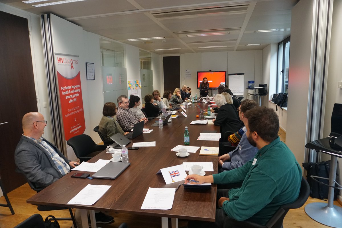 🌐We had a fantastic Strategy Meeting in Brussels! This pivotal in-person event brought together in-country teams & the newly elected Steering Group. 🤝We’re very glad to have such great members, who will bridge collaborations to improve the #HRQoL of people living w/ #HIV!