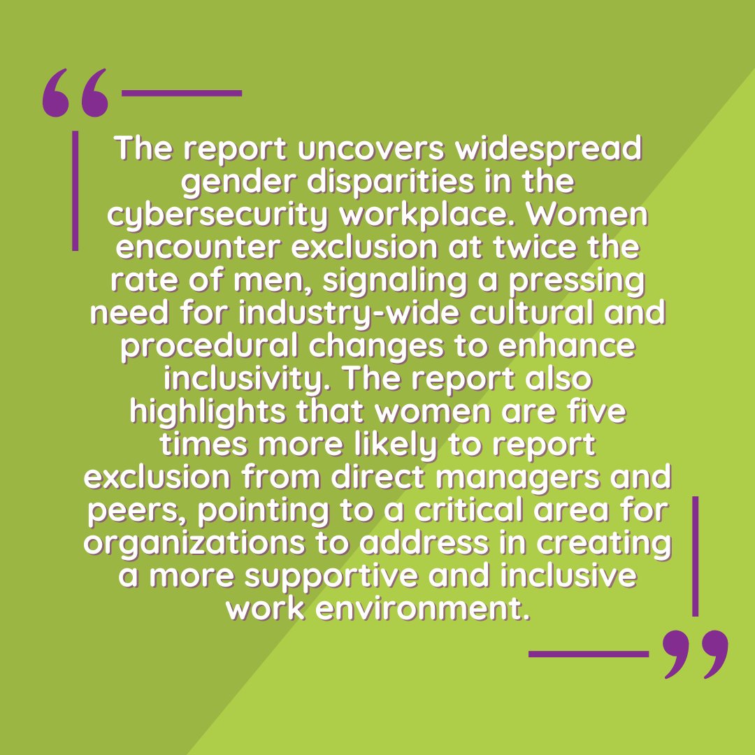 🔒 Unlocking Equality: WiCyS's groundbreaking report, in partnership with Aleria, reveals the challenges faced by women in cybersecurity. Dive into the findings and join us in advocating for change – ow.ly/JzgC50Rk5hy #WiCyS #Cybersecurity #Inclusion