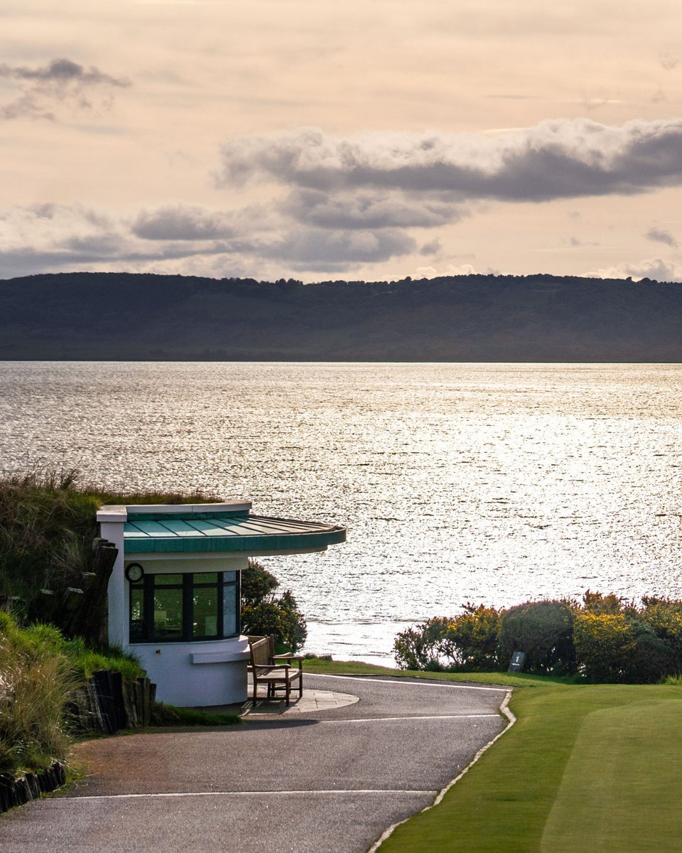 Enjoy the view from the halfway hut at Castle Stuart Golf Links.