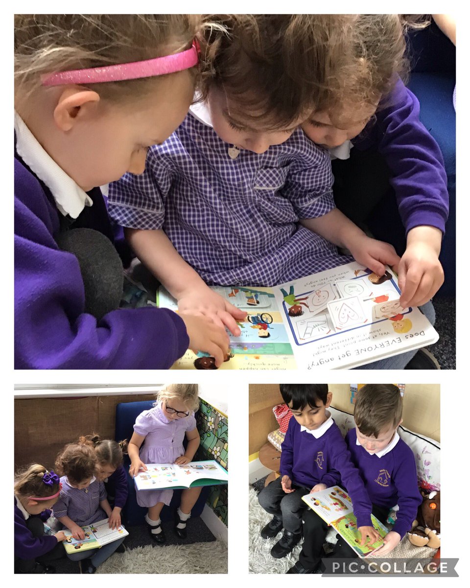 Massive thanks to @BingleyDance and also to Georgia Holmes @ The Reading Retreat for the donation of mental health picture books for our EYFS children. We loved reading them!