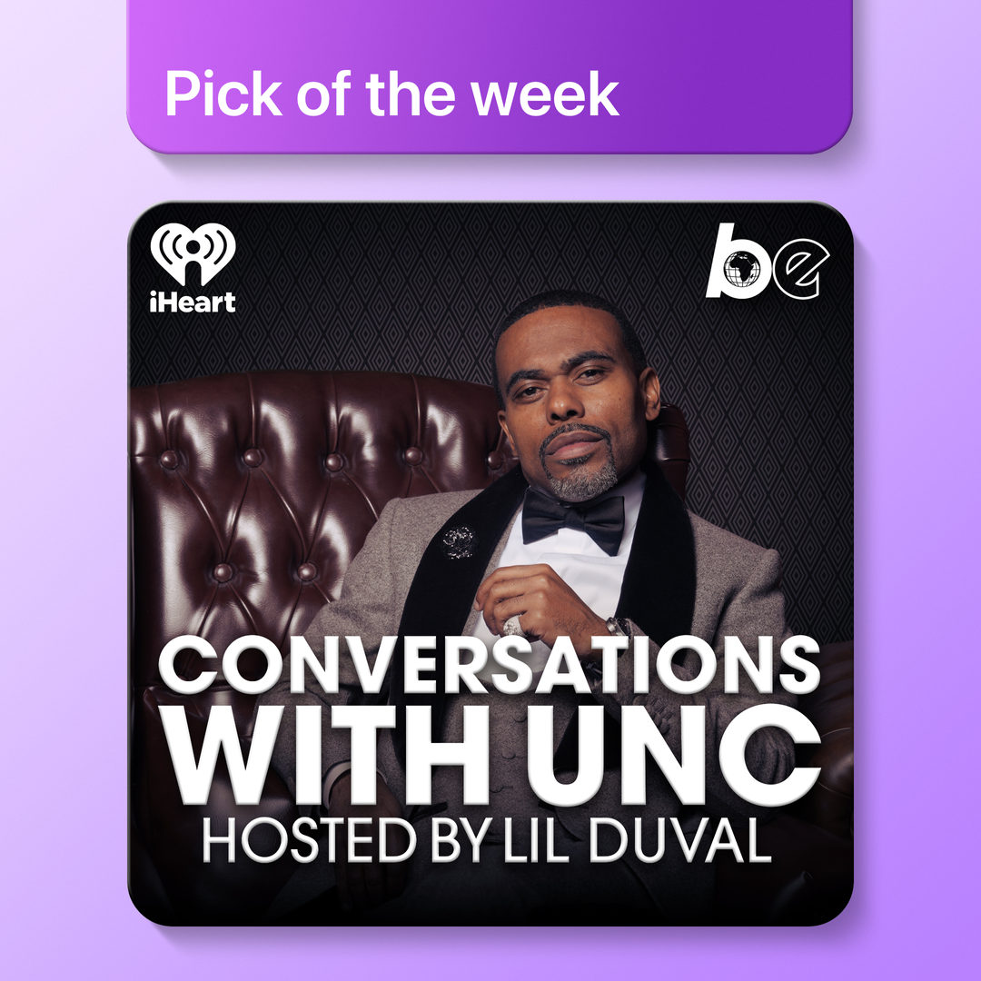 In case you were wondering, @lilduval is still living his best life. On our pick of the week, Conversations with Unc, Duval goes back and forth with celebrity friends like @BigBossVette, Funny Marco & others for hilarious and heartfelt convos. apple.co/LilDuval