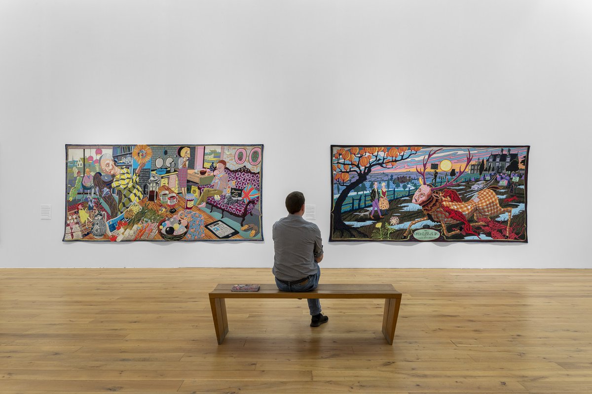 🌟What's on at The Lightbox this weekend?🌟

➡️ Grayson Perry: The Vanity of Small Differences 

➡️ Kofi Perry: Remnants from a Distant Future

➡️ Between Earth &amp; Sky - an exhibition by Fabrications Textile Group

To plan your visit bit.ly/3SWmC6s

📷©️ Deniz Guzel