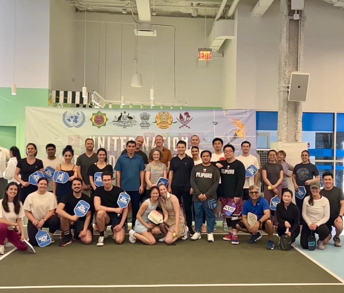 Australia hosted the inaugural #UNGames Pickleball Tournament today to foster and strengthen relationships between diplomats and members of the wider UN community. 

Thanks to all who joined us. 

#SportsDiplomacy