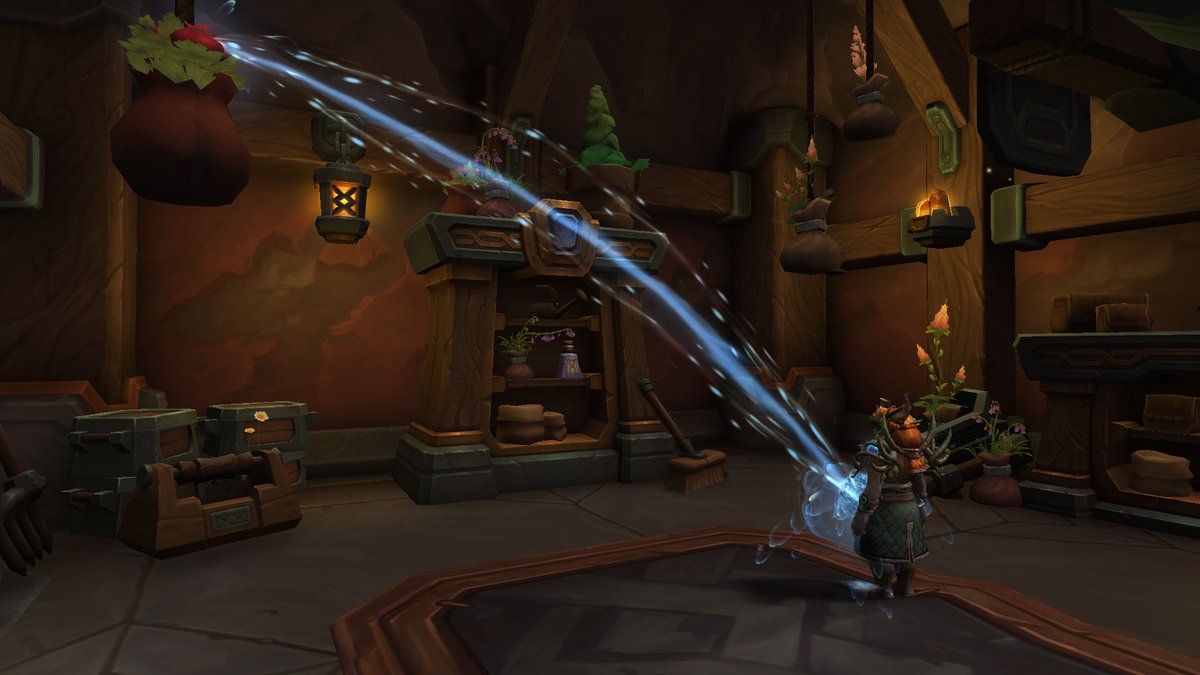 Silent_Scotty's tweet photo. Don't mind me, just watering the plants. #TheWarWithin  #tww  #warcraft https://t.co/HBSH8eyYLT
