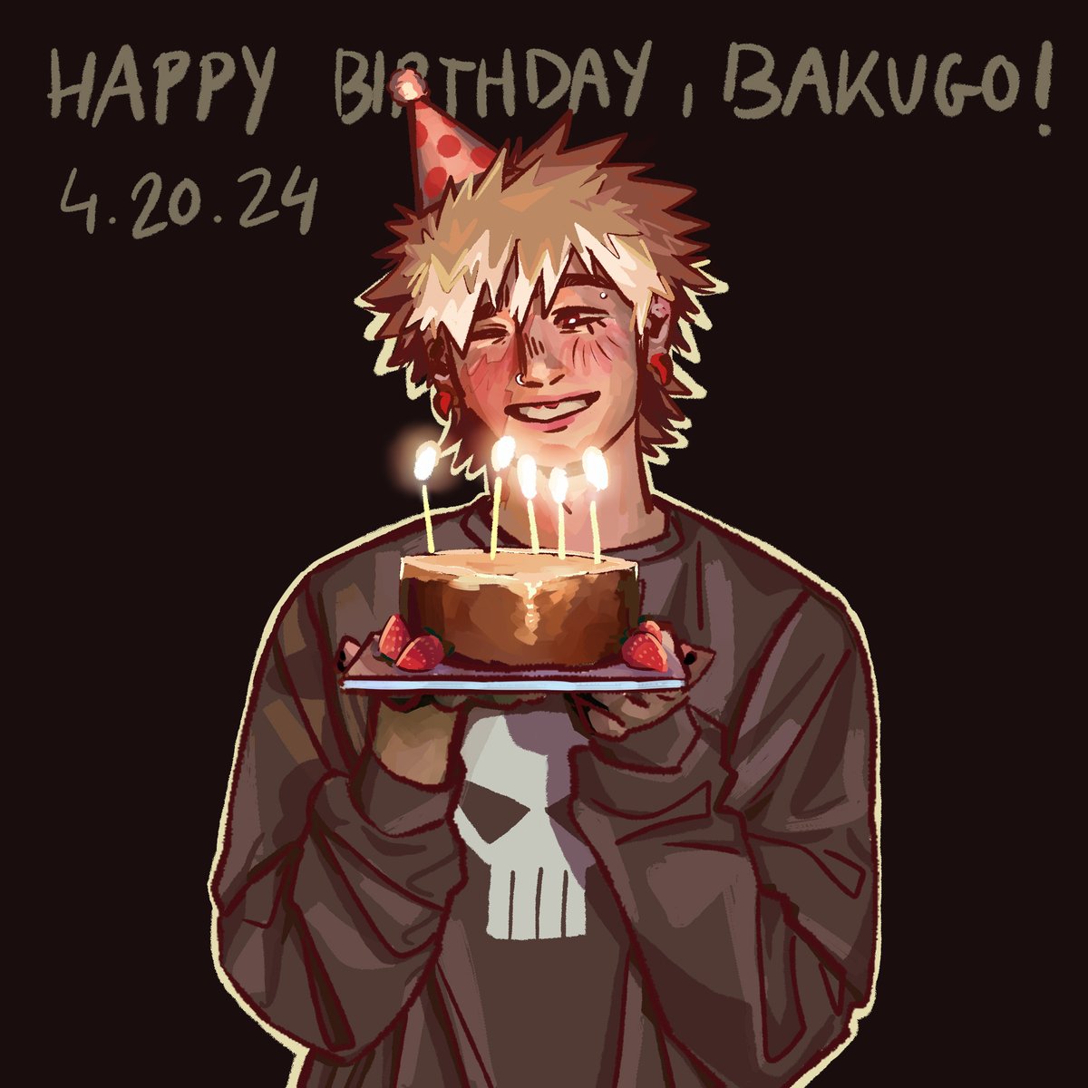 happy birthday, bakugo !!!! i want to think class 1a celebrate his birthday after the war ❤️
#爆豪勝己誕生祭2024  #爆豪勝己生誕祭2024