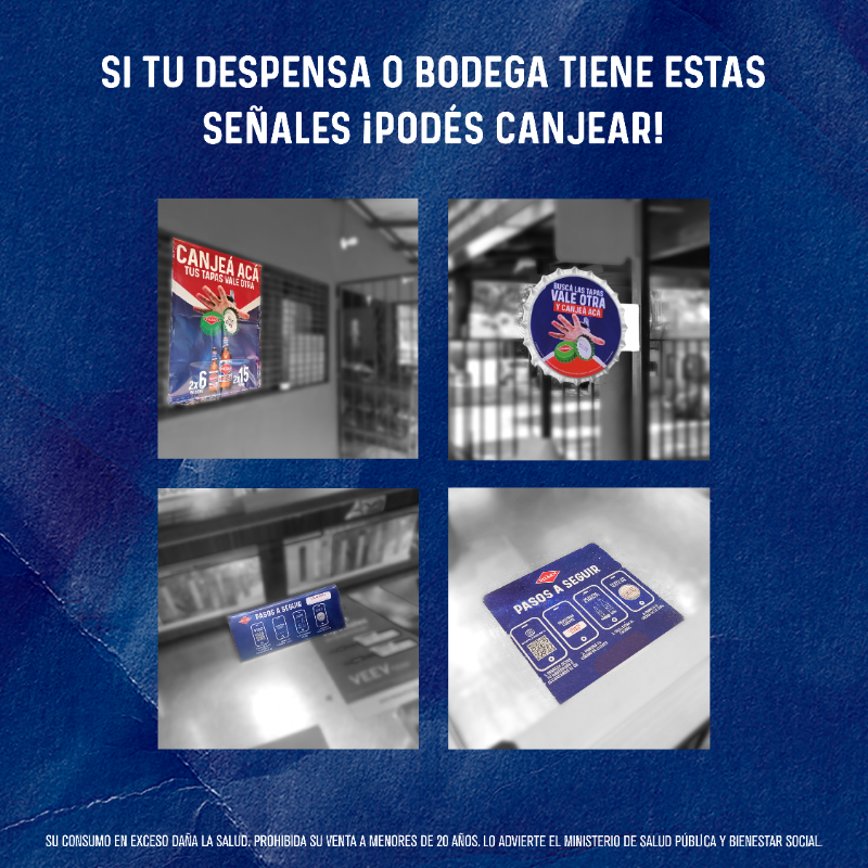 PilsenPy's tweet photo. Caza promos... ¡A canjear esas tapitas! 💥

Encontrá las señales en las diferentes bodegas y despensas 🍺😉

O si necesitás más información sobre los puntos de canje más cercanos a vos, ¡mandanos un mensaje al inbox! 📥
