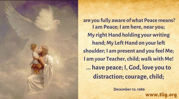 Peace be with you, God be with you.. Always know that God is in every breathing, in every sigh we make, in every labor we do in love and for love. Do you want to be holy? Read the entire Message here at ww3.tlig.org/en/messages/13…