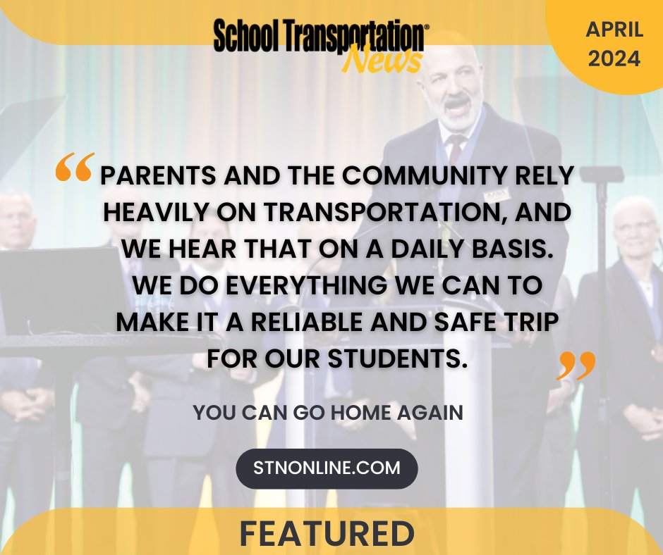 Hear from Superintendent of the Year award winner Dr. Joe Gothard and how his upbringing and education impacted his journey to this leadership role. Read the full feature on Dr. Gothard at stnonline.com/go/april24