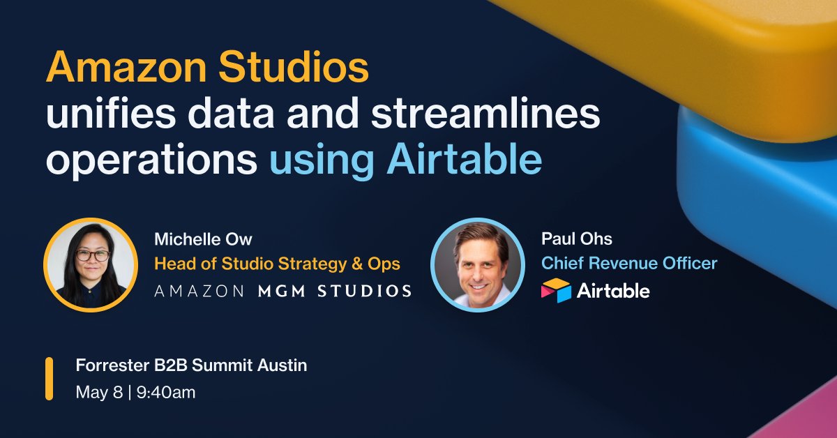 We're excited for the upcoming @forrester B2B Summit in Austin! 🤠 Swing by our booth for a demo, check out our session with Amazon Studios, and learn how to attend our invite-only event at Franklin Barbecue! Learn more: ow.ly/XNjR50Rk8Jy #ForrB2BSummit