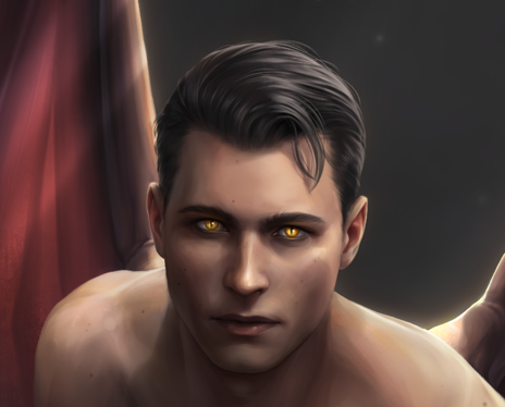 HankconBig's tweet photo. #DetroitBecomeHuman #Hankcon #Hannor #DBH

We hasten to relieve your boredom and show interesting spoilers for our NEW cover for #Succubus_Tale

Yes, yes, a new, but no less beautiful cover. And we are almost ready to announce the start of sales). https://t.co/bQ0jz3phNz