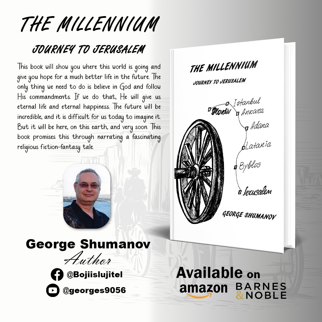 George Shumanov was born in Bulgaria in 1958 and, as a teenager, was reading all the science fiction books he could find. In 1989, George left Bulgaria and went to Austria, where he spent three years working as an electronics engineer. His book 'THE MILLENNIUM' will show you
