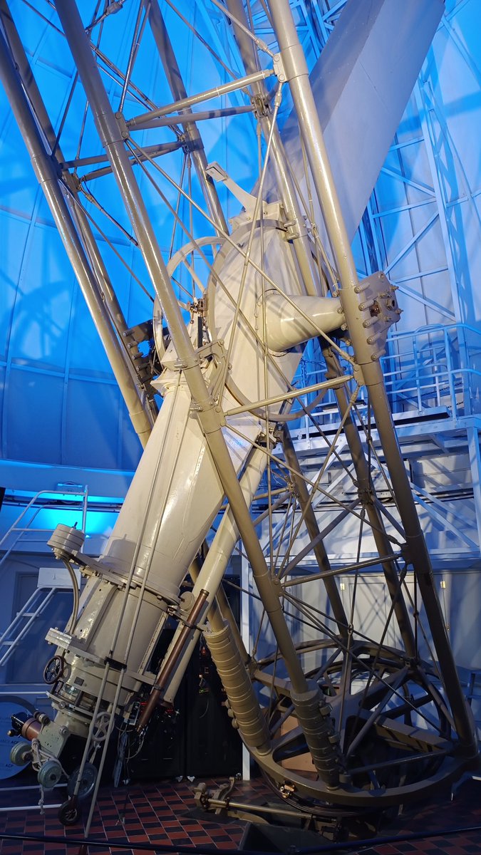 El telescopio del Observatorio de Greenwich es una de las 'reliquias' de la ciencia. Con él realizaron importantes hallazgos astrónomos de la talla de Flamsteed, Bradley o Halley. Por ello no dejo de venir a presentarle mis respetos cada vez que tengo la oportunidad.