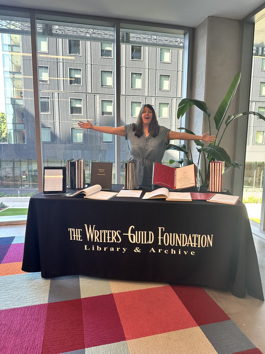 WGF Library Pop-up at SCAD TVfest: Screenwriting 🤩 Thanks so much for having us, @SCADFILM!