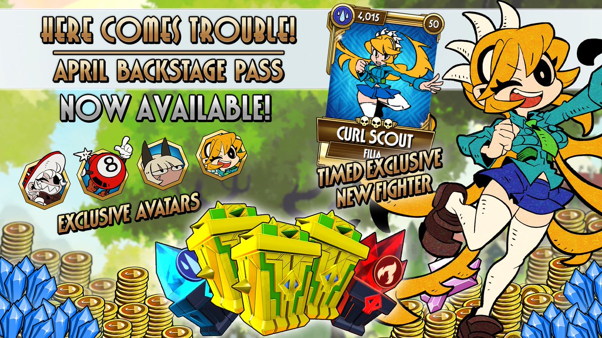 There's just a couple of weeks left in the HERE COMES TROUBLE! Backstage Pass! What's the biggest reward you've unlocked so far?