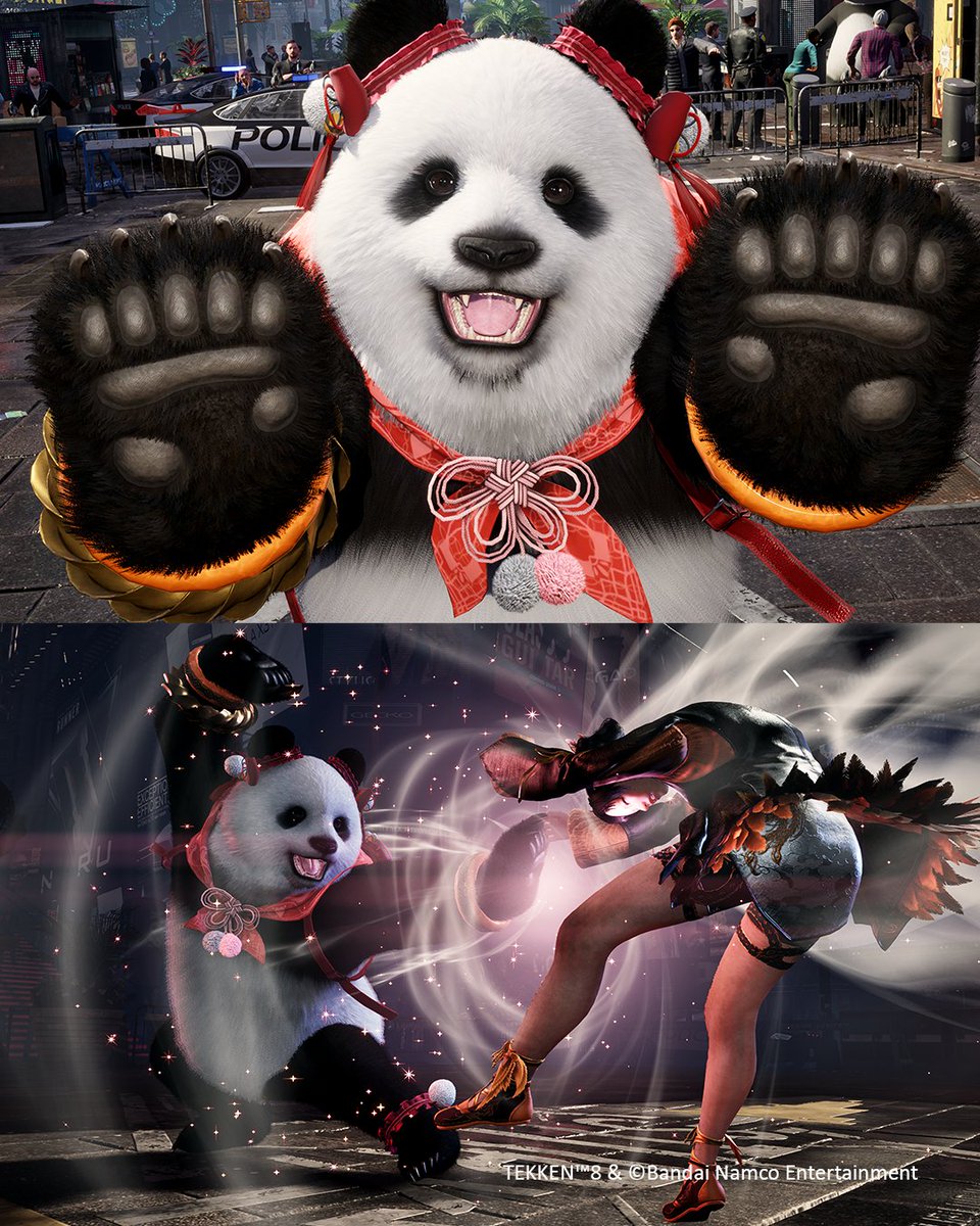 She protec (Ling Xiaoyu), but she also attac (literally anyone else). #TEKKEN8