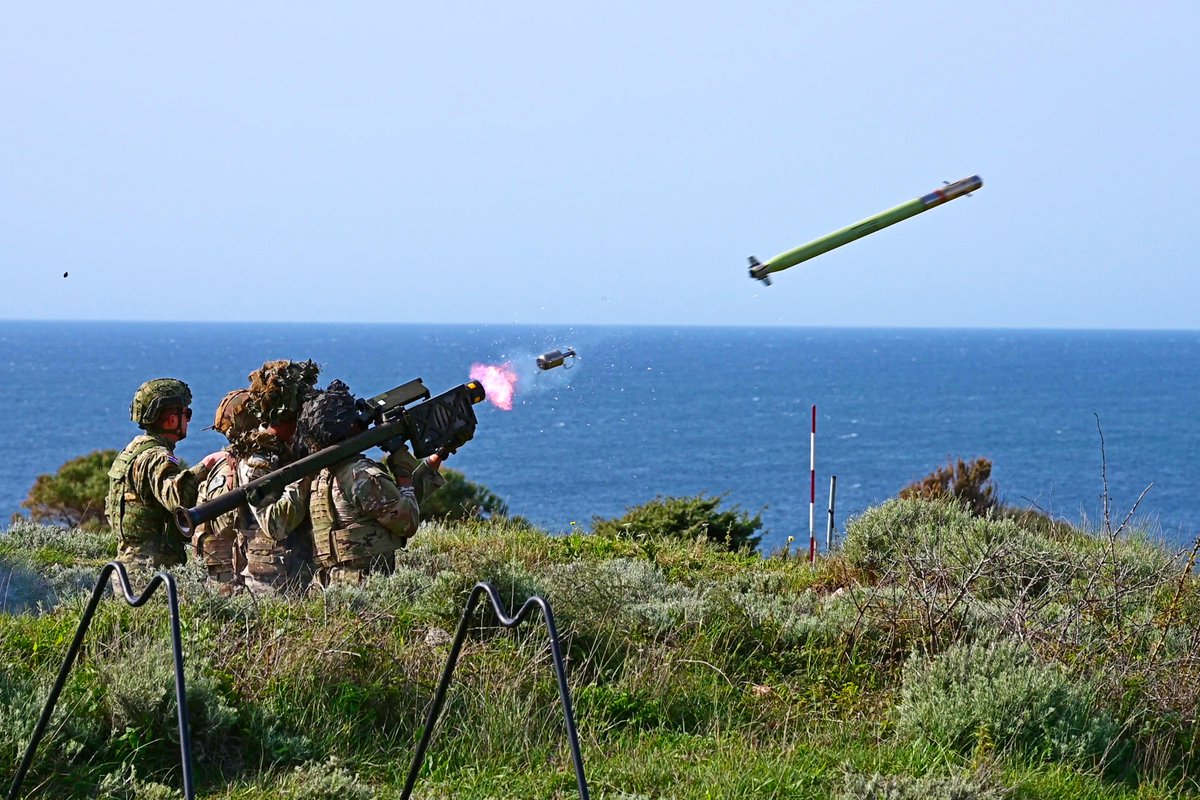 Shield Stinger #USArmy Soldiers fire an FIM-92 Stinger during exercise Shield 24 in Pula, Croatia on April 11. The annual training enhances Croatia’s air defense capabilities against low and medium-altitude threats because we are #StrongerTogether.