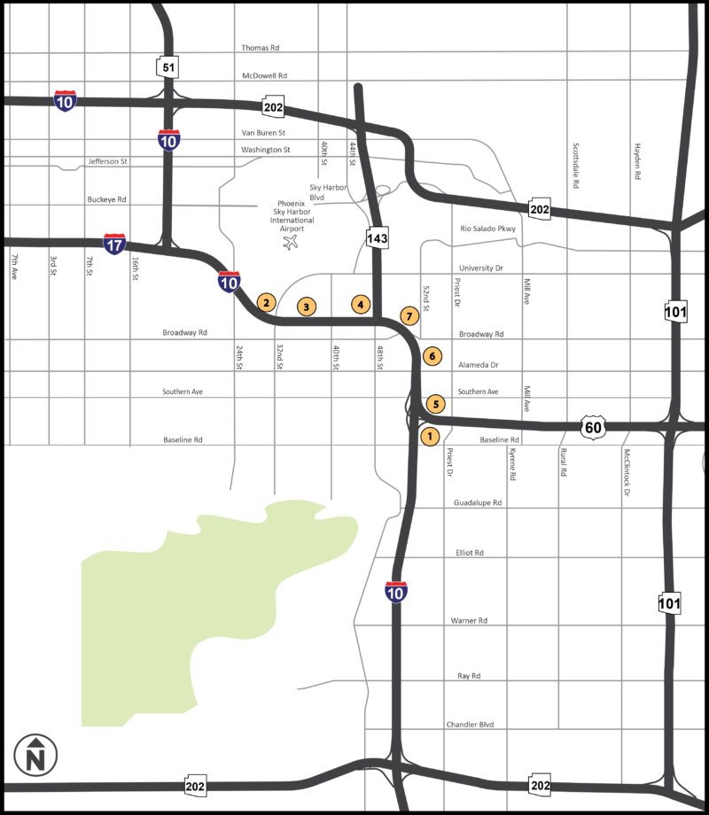 🚧 WEEKEND RESTRICTIONS 🚧 Share with someone who needs to know this weekend’s restriction information for the I-10 Broadway Curve Improvement Project. Visit i10broadwaycurve.com/alerts for details and updates. #StayAheadOfTheCurve at i10BroadwayCurve.com #AheadOfTheCurveAZ